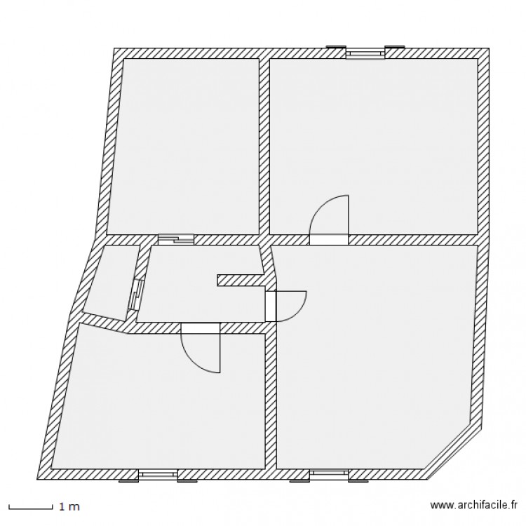 florin. Plan de 0 pièce et 0 m2