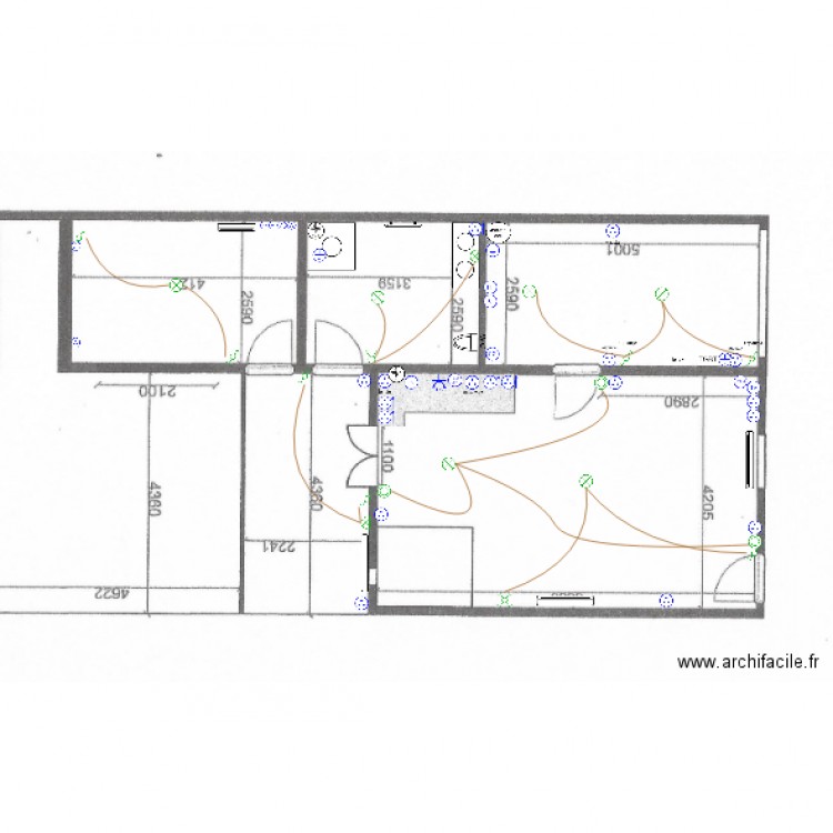 DRANTEL RDC 2. Plan de 0 pièce et 0 m2