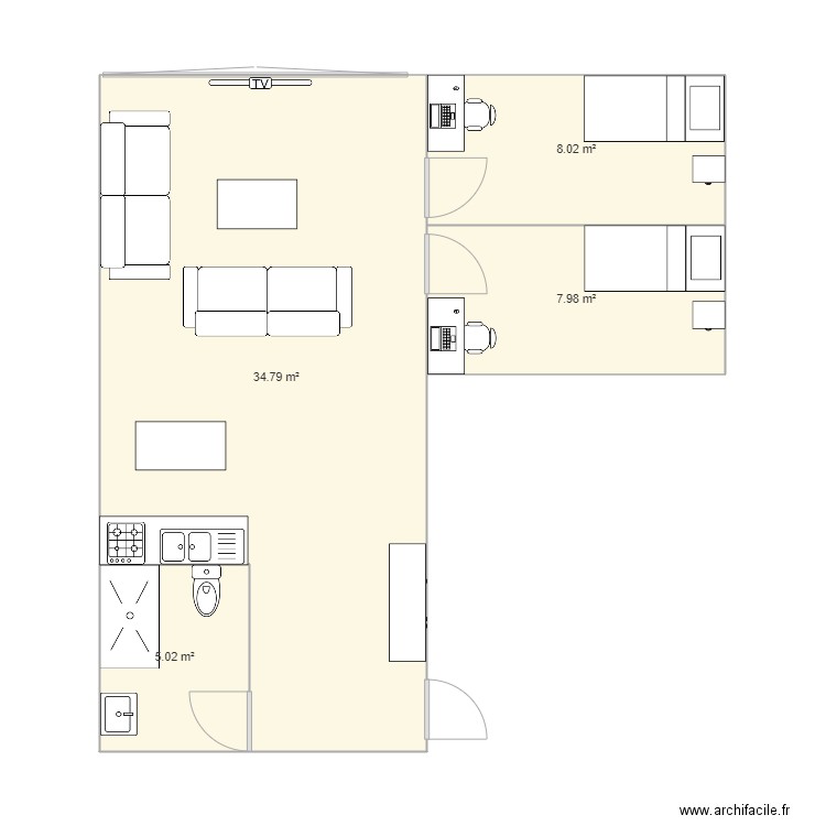 loft roubaix. Plan de 0 pièce et 0 m2