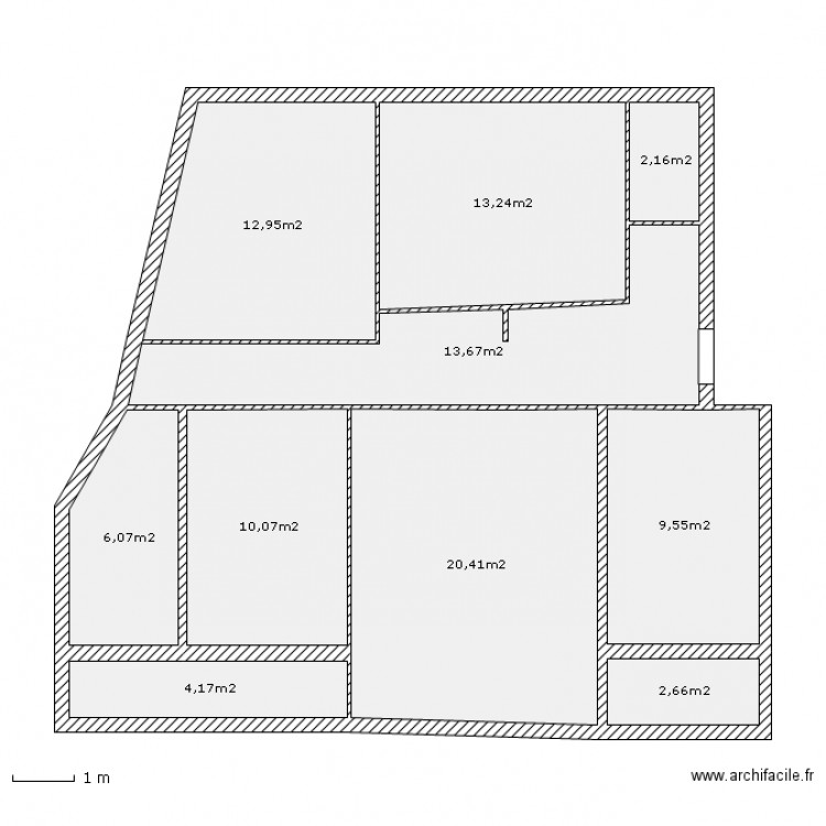 Limoux. Plan de 0 pièce et 0 m2