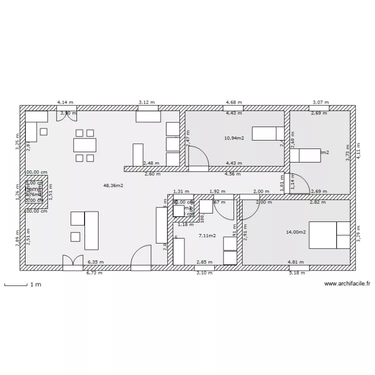 plan 4. Plan de 