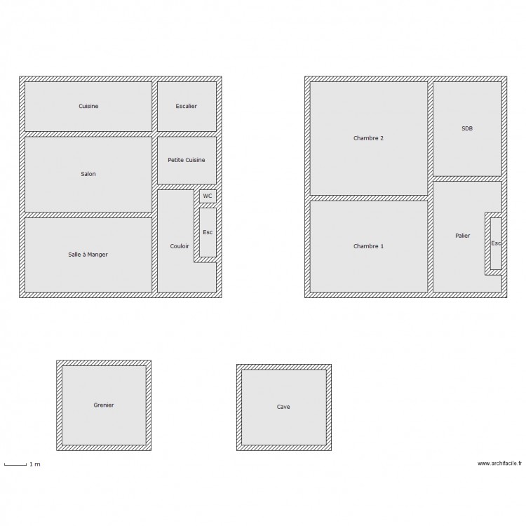 DI-CESARE. Plan de 0 pièce et 0 m2