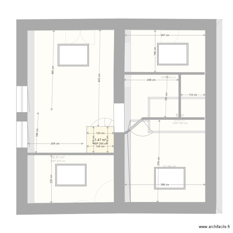 Haut menuisier 01. Plan de 0 pièce et 0 m2