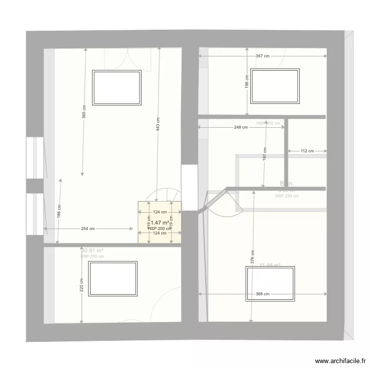 Haut menuisier 01. Plan de 