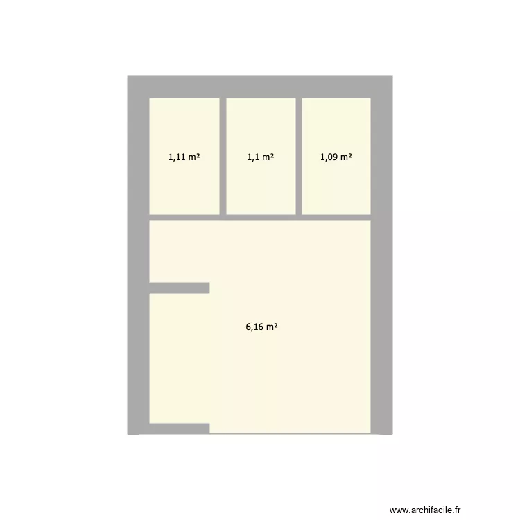 BAT A SANITAIRE 2 EDL. Plan de 