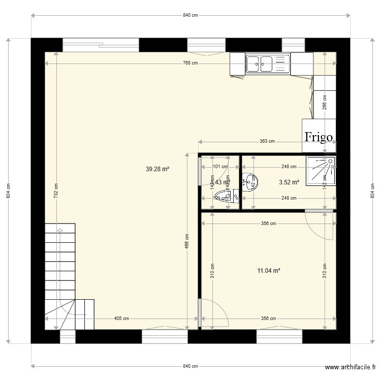 Grossi RDC 2. Plan de 0 pièce et 0 m2