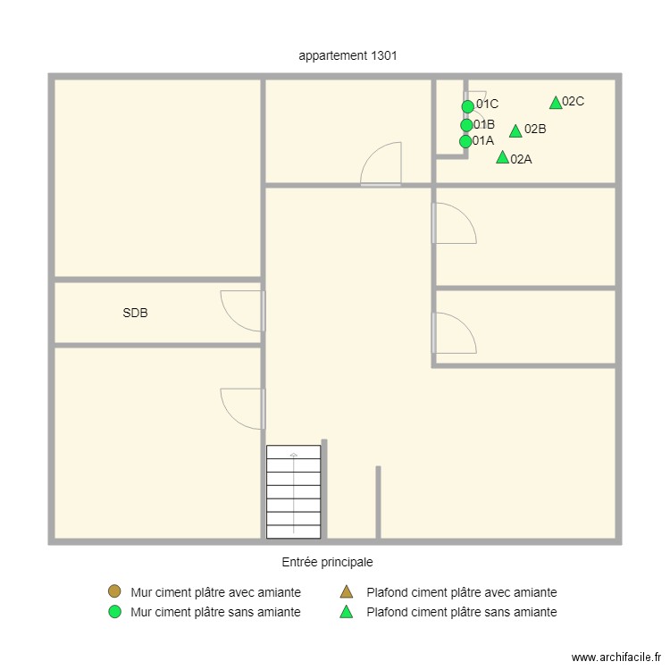 APP 1301 LASALLE . Plan de 0 pièce et 0 m2