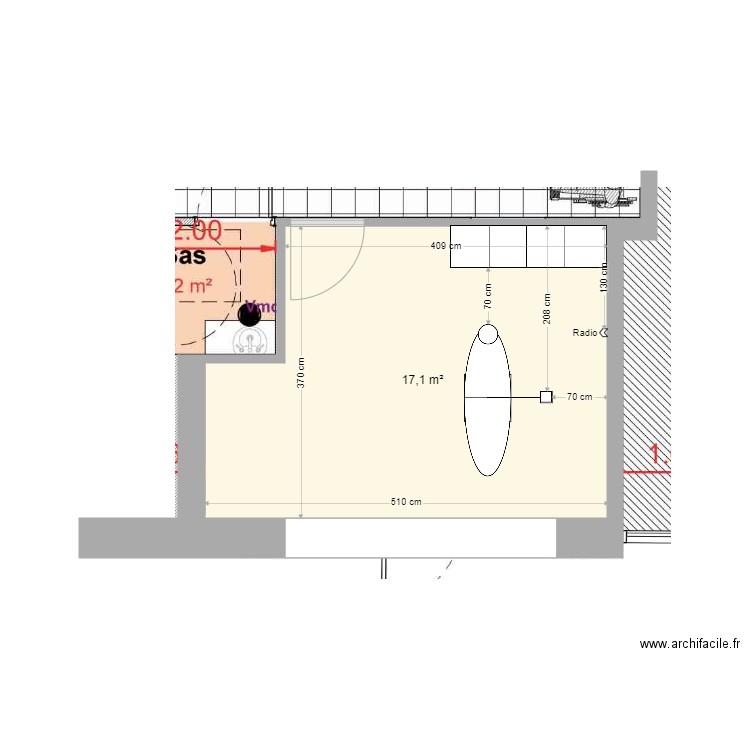 SO CLINIC 8 MEUBLE. Plan de 0 pièce et 0 m2