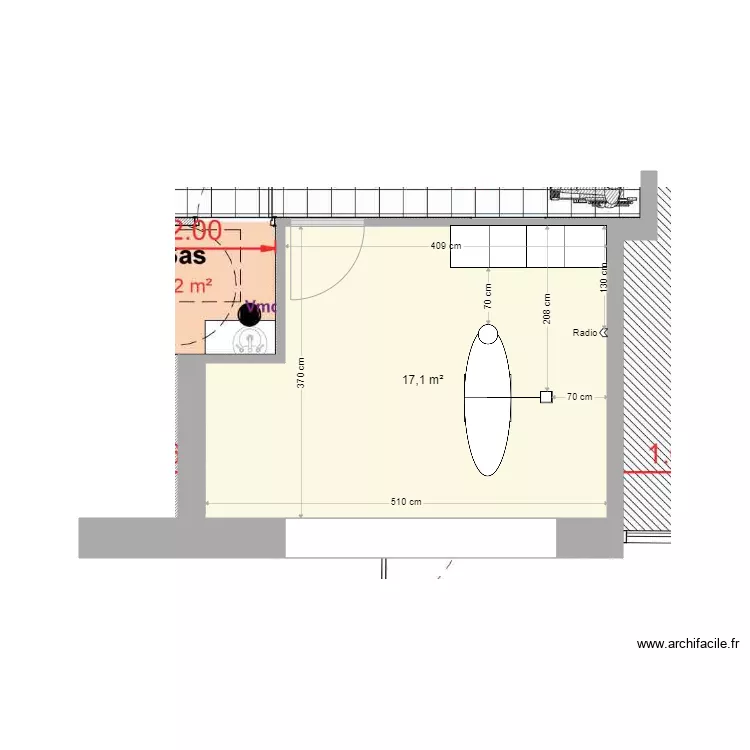 SO CLINIC 8 MEUBLE. Plan de 