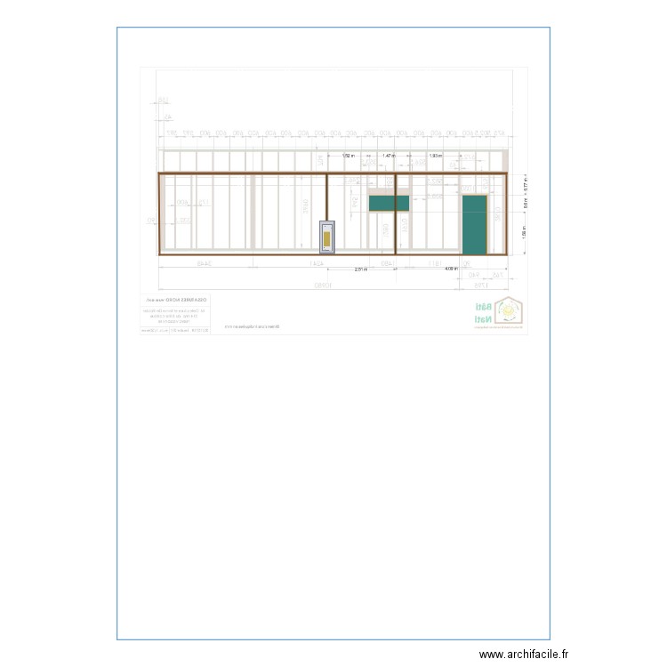 cuisine coupe. Plan de 0 pièce et 0 m2