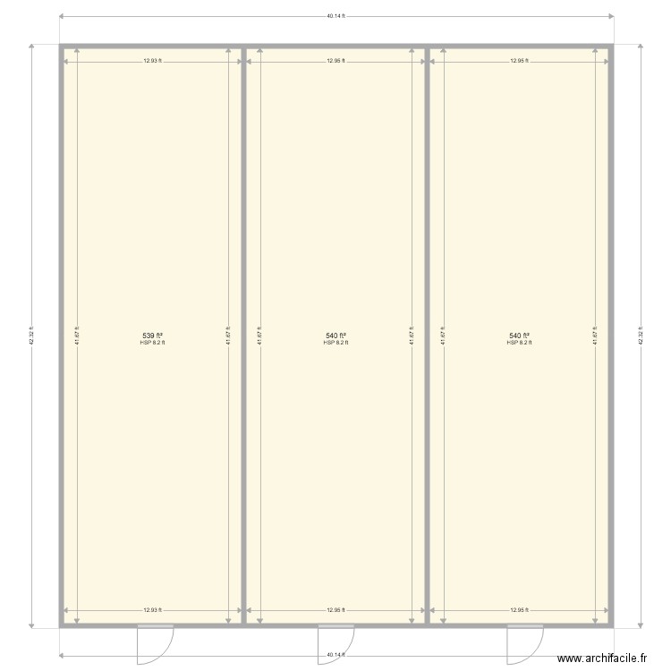 Common C. Plan de 0 pièce et 0 m2