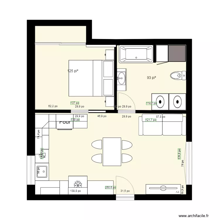 appartement plan 3. Plan de appartement plan 3. Plan de