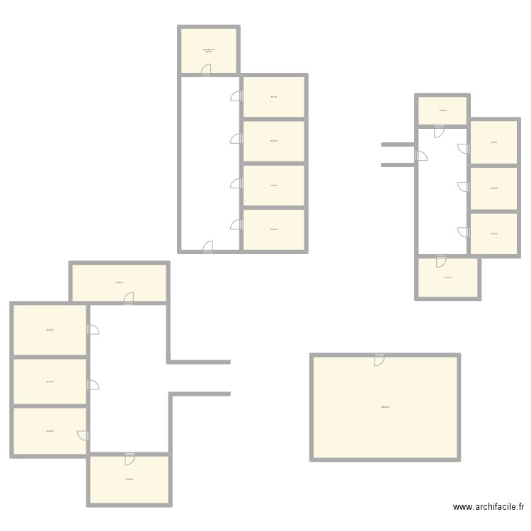 Petite aile CASTEL. Plan de 0 pièce et 0 m2