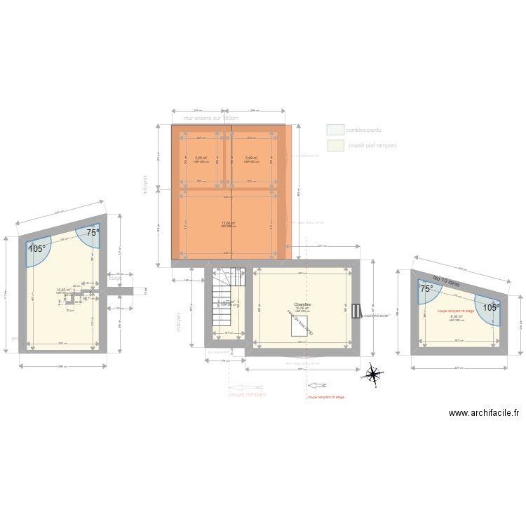 PRAGNON DAVID. Plan de 0 pièce et 0 m2