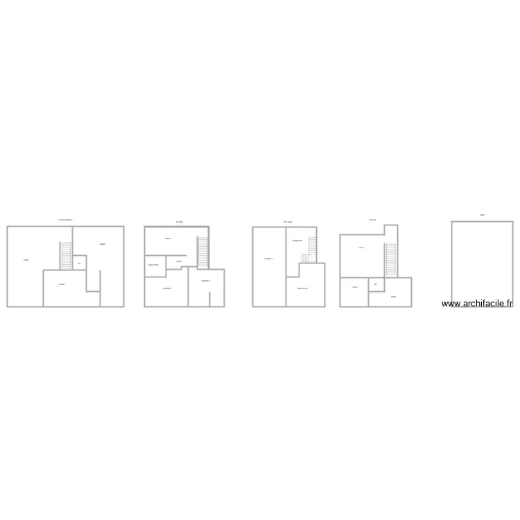 THEUX BAUDOIN. Plan de 