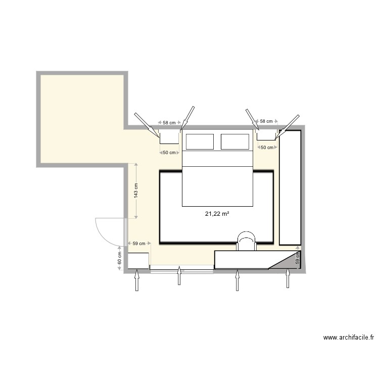 DRA PAULA SUITE. Plan de 0 pièce et 0 m2