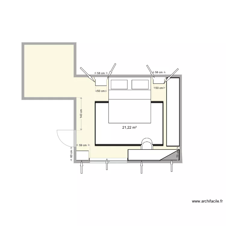 DRA PAULA SUITE. Plan de 