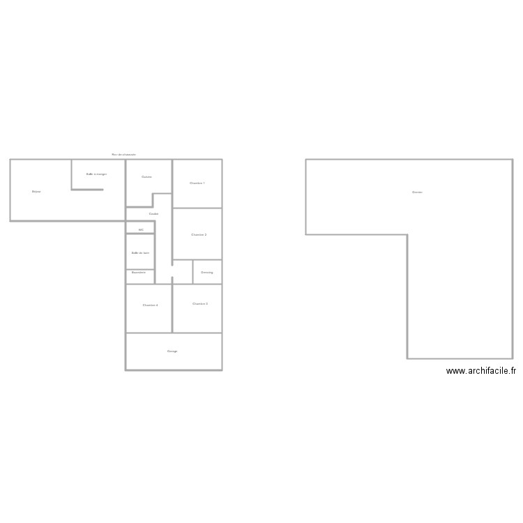 JUBEAUX. Plan de 0 pièce et 0 m2