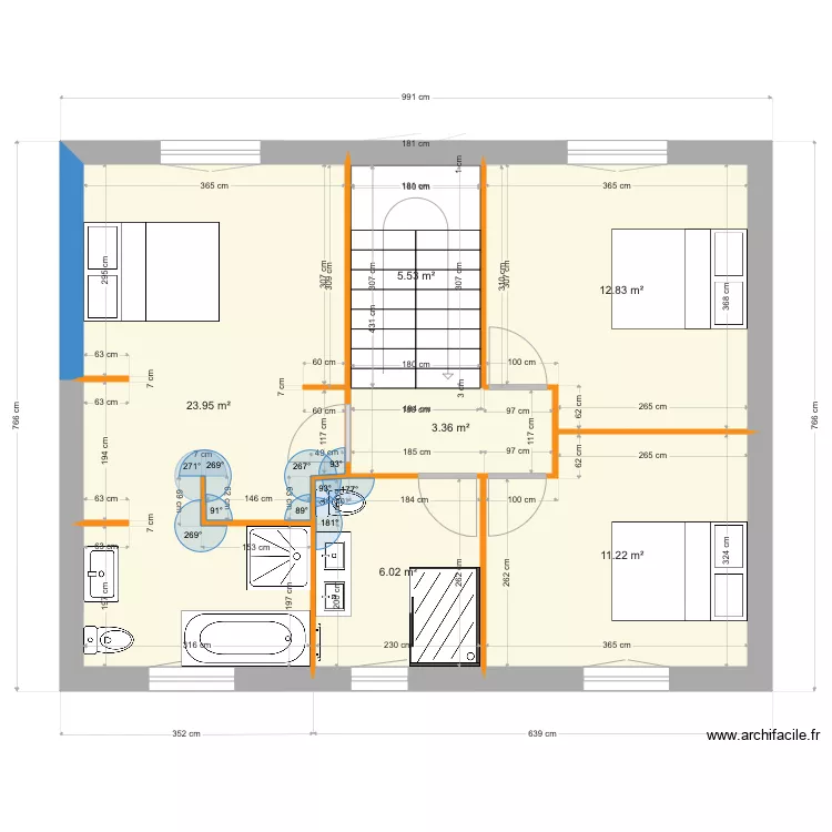 MAISON R1. Plan de MAISON R1. Plan de