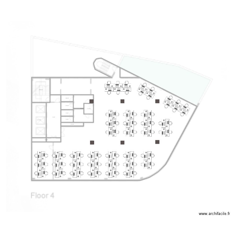 castilho 2 piso 4 v2. Plan de 0 pièce et 0 m2