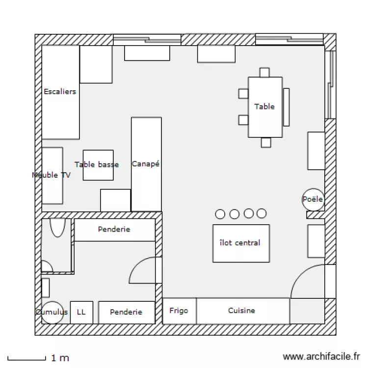 LE BROC RDC 2. Plan de 