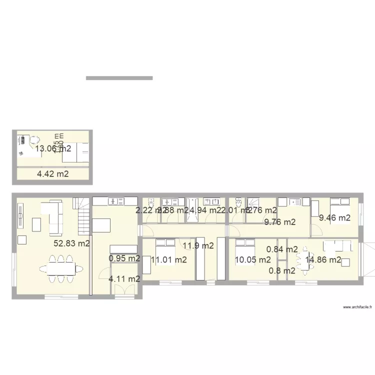 Maison la chaume 5. Plan de Maison la chaume 5. Plan de