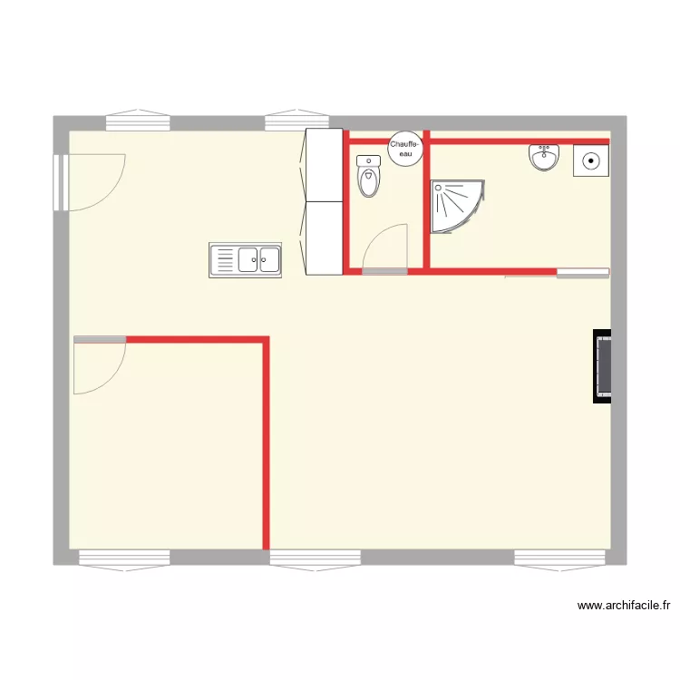 st antoine . Plan de 