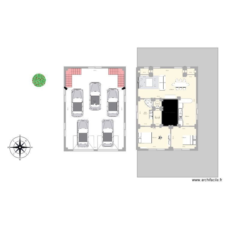 GARAGE DE REVE. Plan de 0 pièce et 0 m2