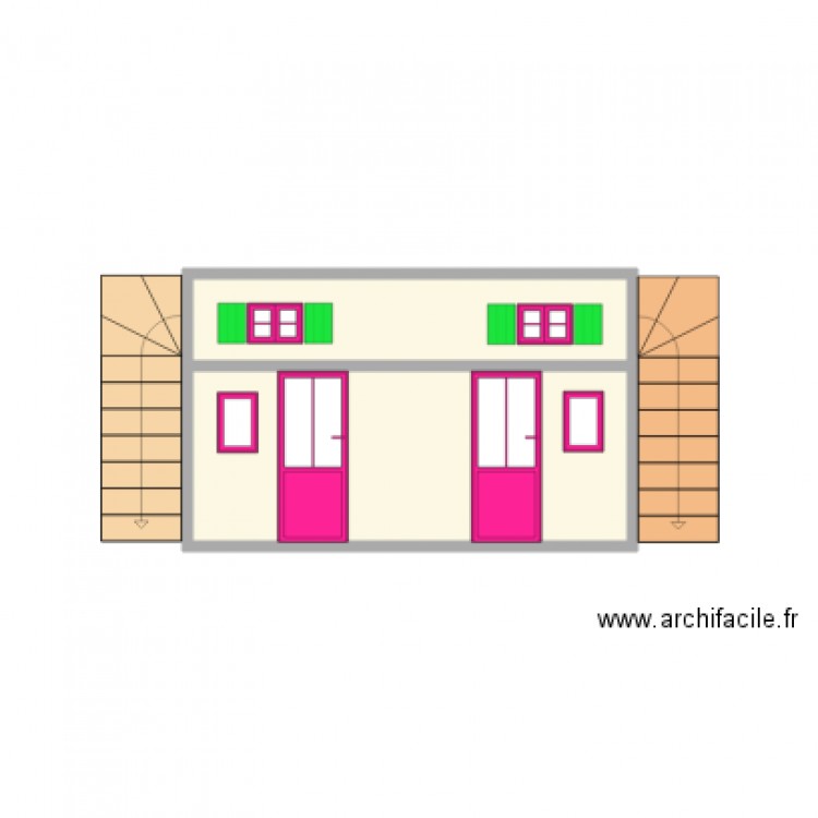 FACADE 5. Plan de 0 pièce et 0 m2