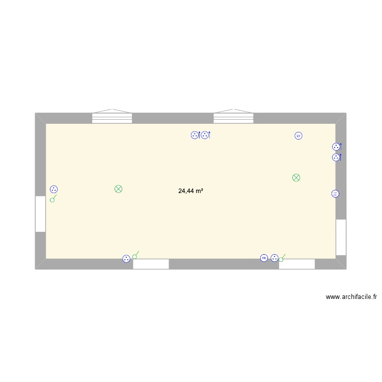 cuisine salle à manger. Plan de 0 pièce et 0 m2