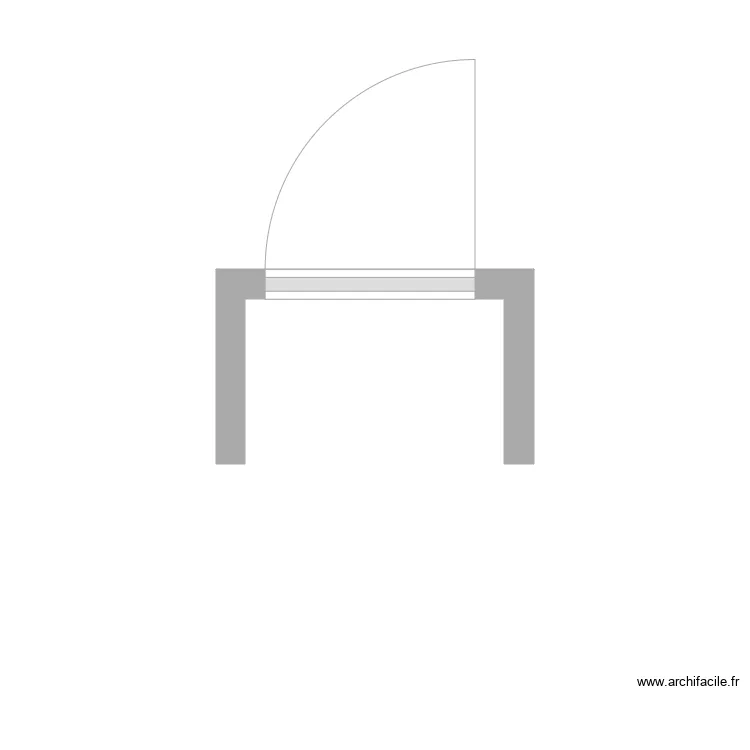 portique arriere &eacute;vangeline . Plan de 