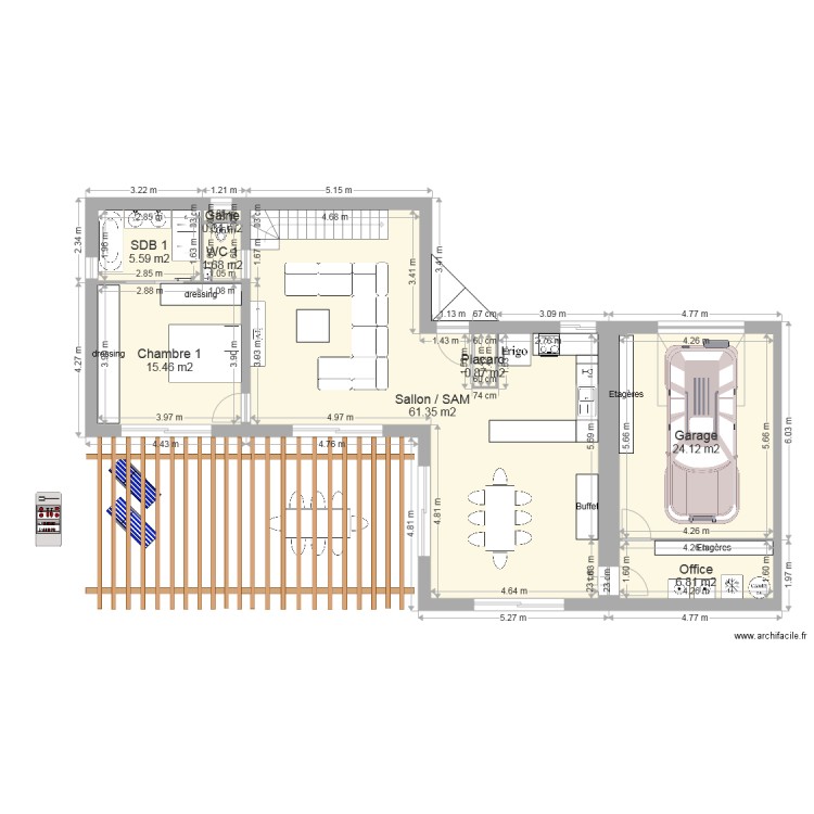 saintjeannet. Plan de 0 pièce et 0 m2