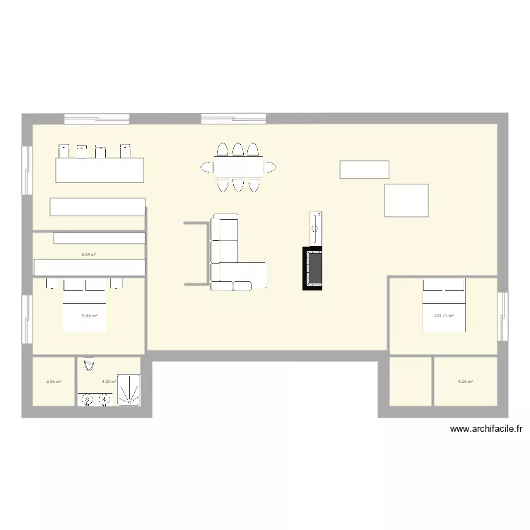 sotta dernier. Plan de 