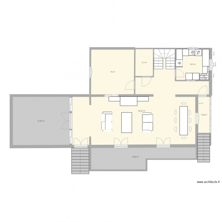 Dent 26 Rez 2. Plan de 0 pièce et 0 m2