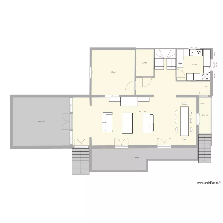 Dent 26 Rez 2. Plan de 