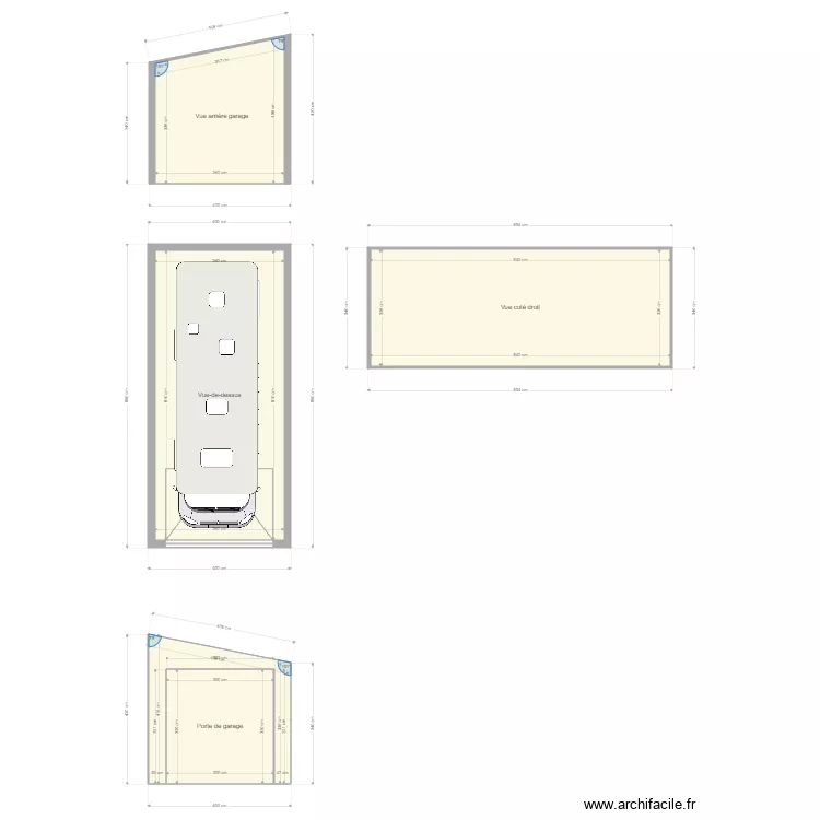 Garage. Plan de Garage. Plan de