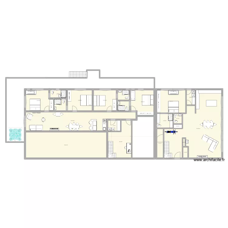 hangar hottes. Plan de 