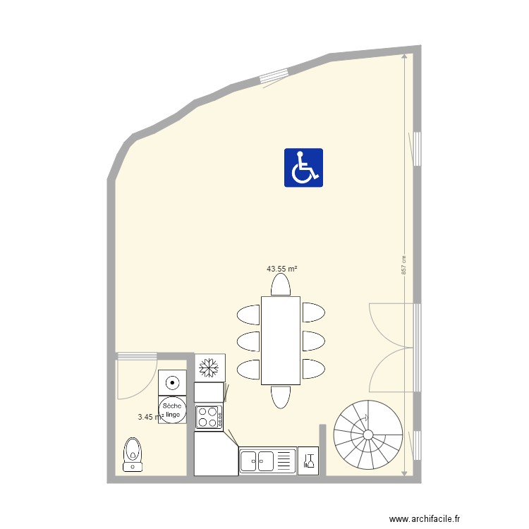 BERGERIE III. Plan de 0 pièce et 0 m2