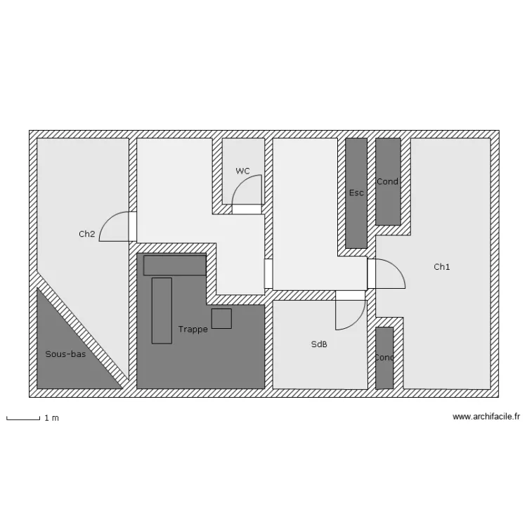 combles9. Plan de 