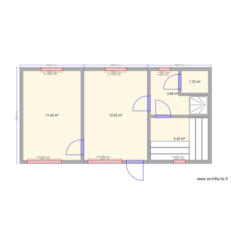Баня К. Plan de 0 pièce et 0 m2
