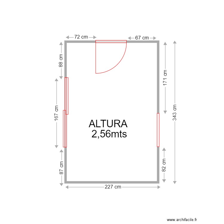 GABRIEL CARRANZA COCINA. Plan de 0 pièce et 0 m2