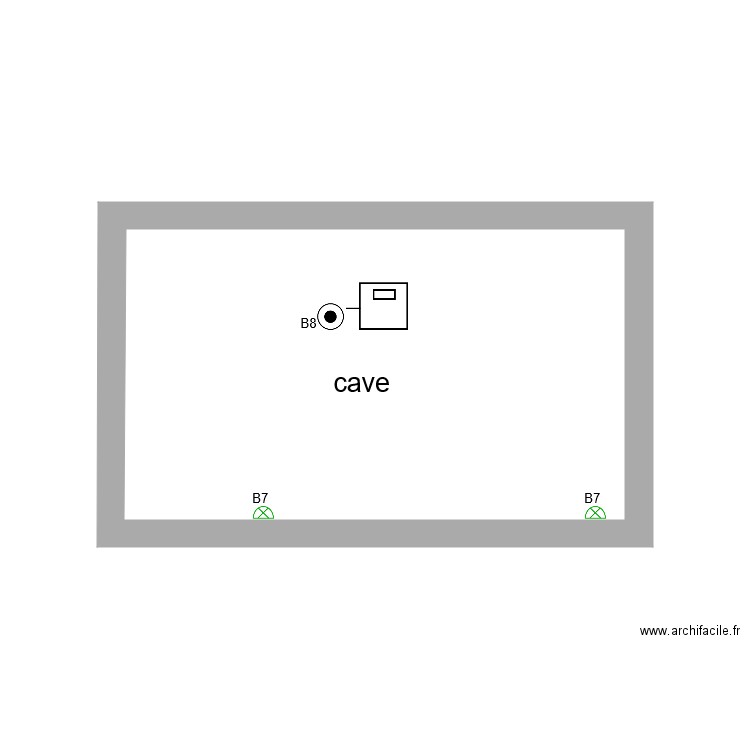 cave JULES COUSIN 60 . Plan de 0 pièce et 0 m2