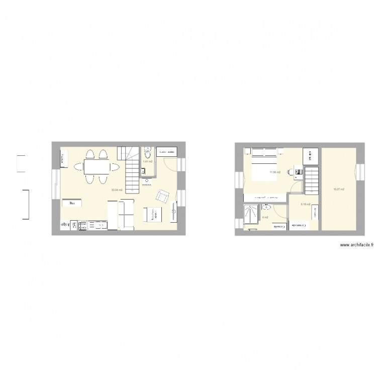plan appart PG 7. Plan de 0 pièce et 0 m2