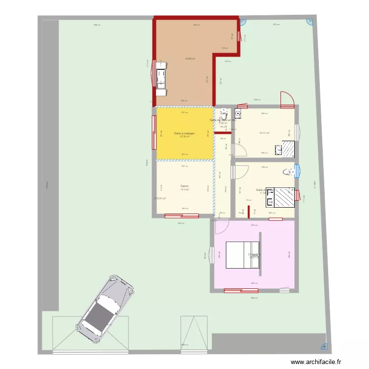 le 8 1erdecembre . Plan de 