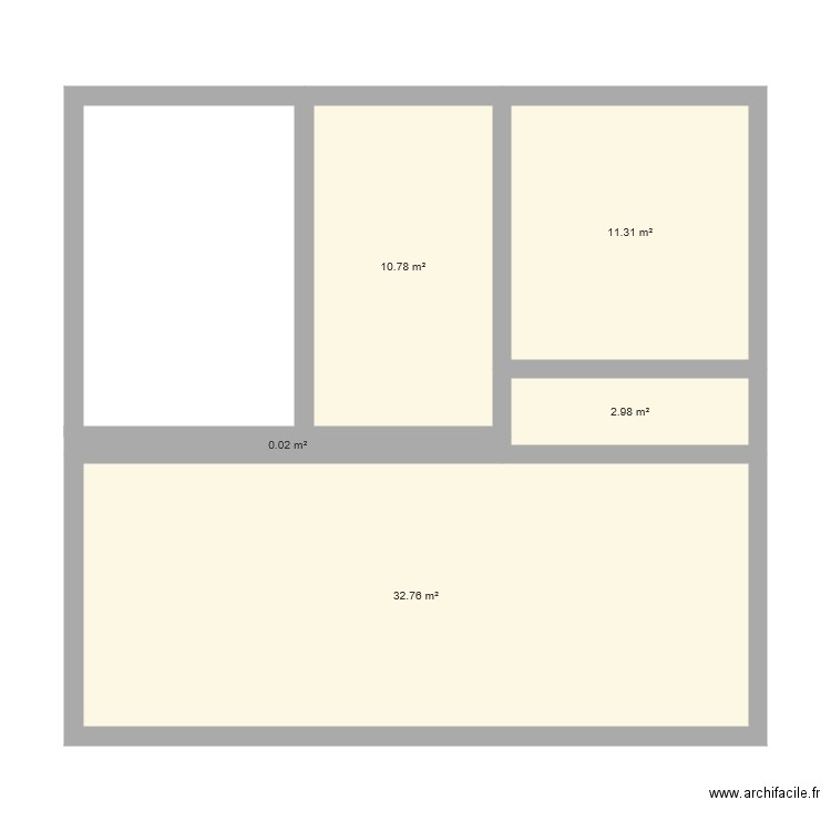 vitrival étage. Plan de 0 pièce et 0 m2