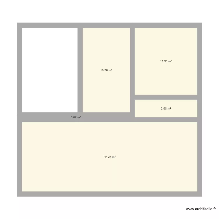 vitrival &eacute;tage. Plan de 