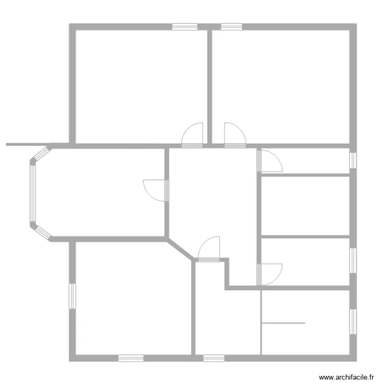 HAUG SELESTAT. Plan de 