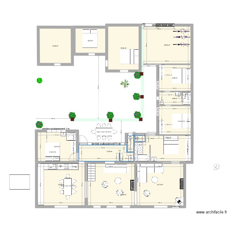 Noirmout 13 Ch parents 2. Plan de 0 pièce et 0 m2