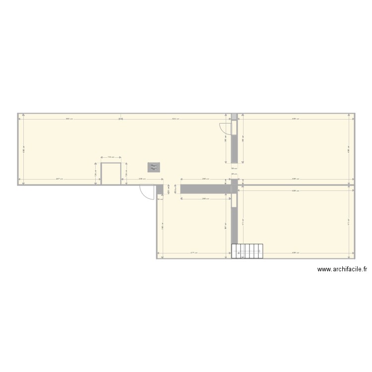 Gimelli sous sol. Plan de 0 pièce et 0 m2