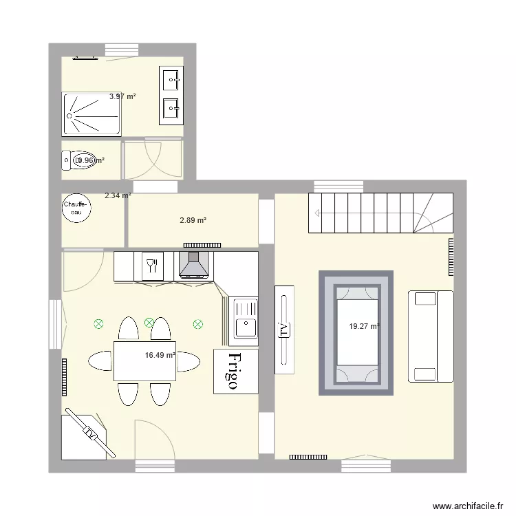 maison Amboise 2. Plan de 
